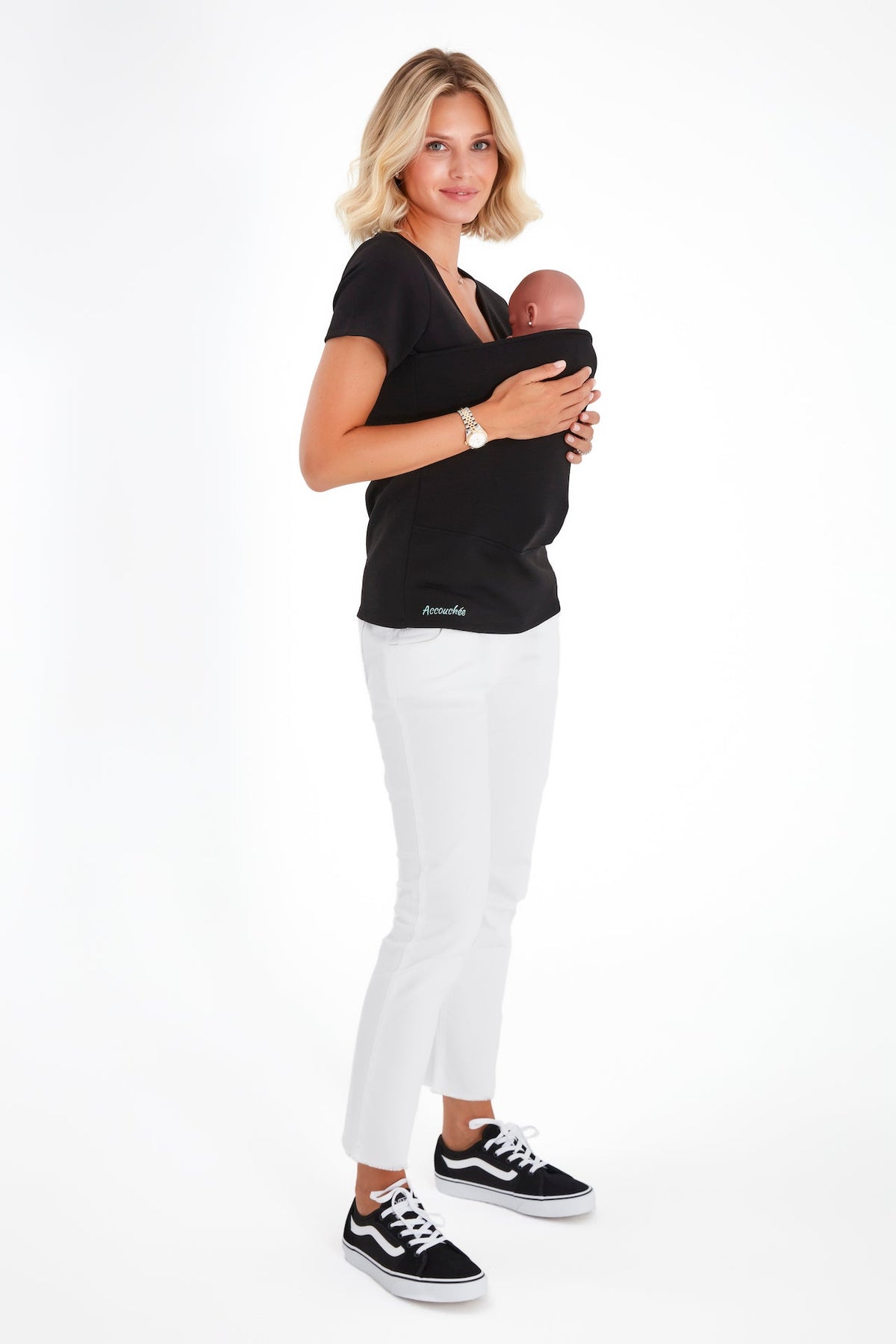 Accouchée Hands Free Baby Carrier Maternity/Nursing Top