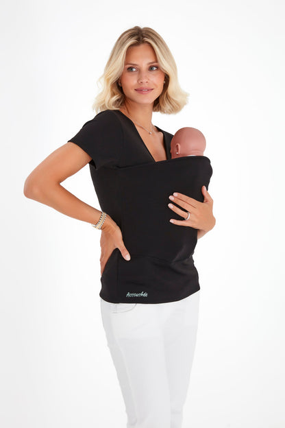 Accouchée Hands Free Baby Carrier Maternity/Nursing Top