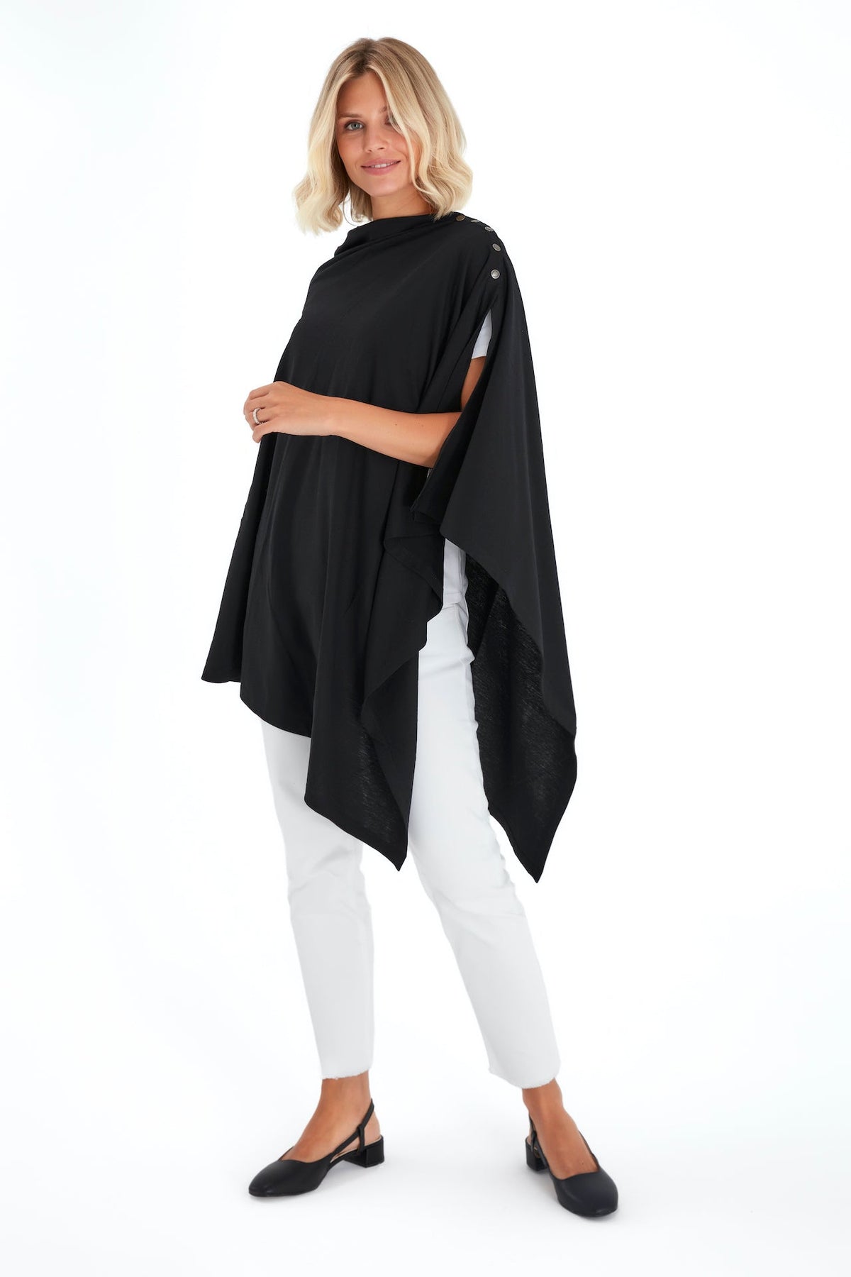 Accouchée 4-in-1 Multipurpose Supreme Cotton Cape Maternity/Nursing Shawl