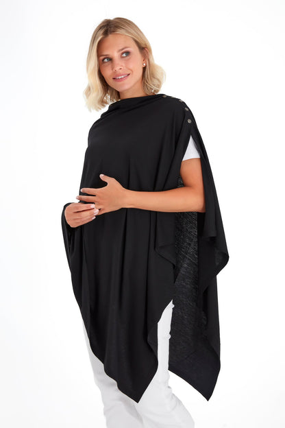 Accouchée 4-in-1 Multipurpose Supreme Cotton Cape Maternity/Nursing Shawl
