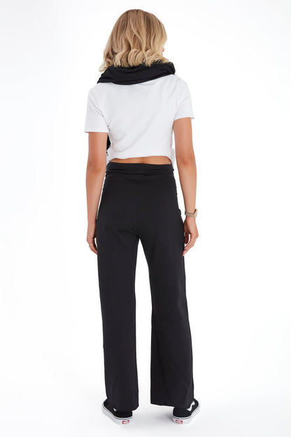 Accouchée Simply Cool Foldover Waistband Stretch Cotton Maternity Jogger Pants