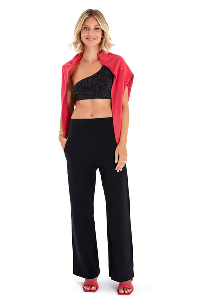 Accouchée Simply Cool Foldover Waistband Stretch Cotton Maternity Jogger Pants