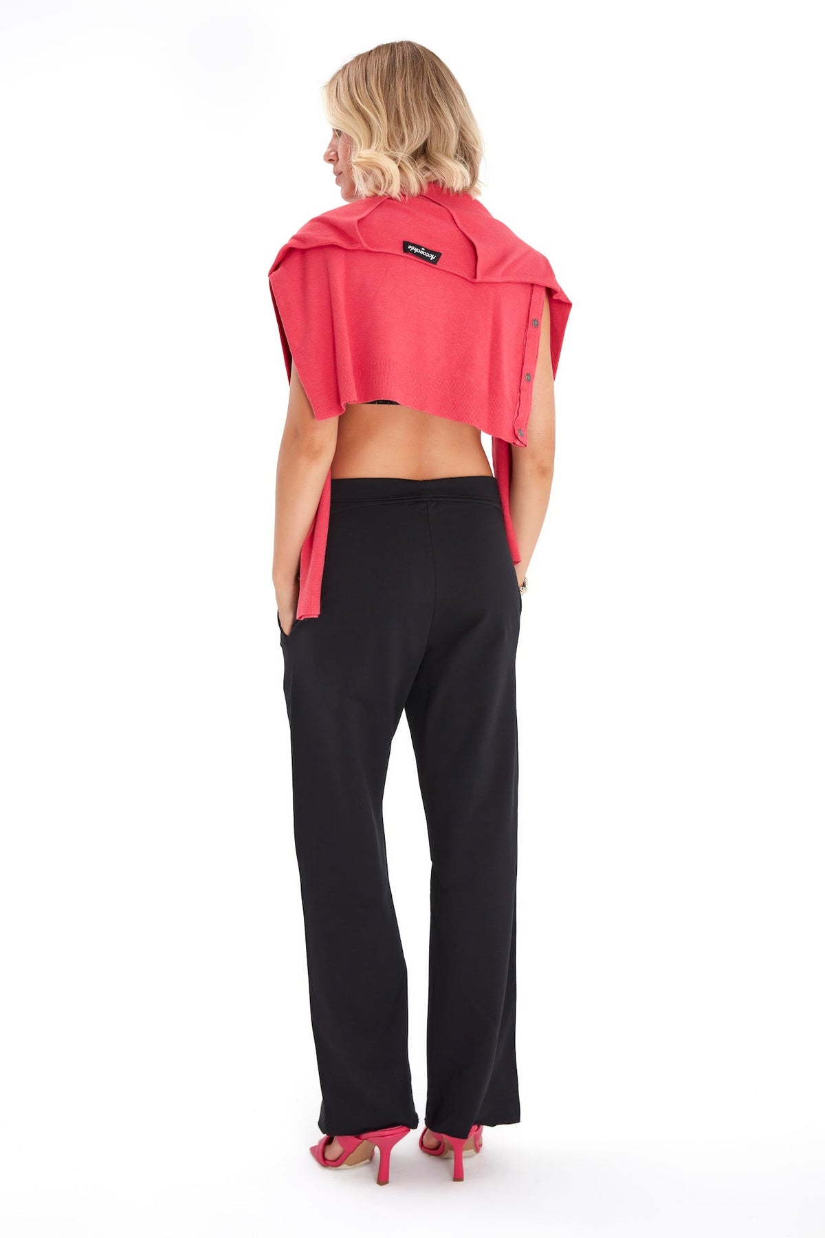 Accouchée Simply Cool Foldover Waistband Stretch Cotton Maternity Jogger Pants
