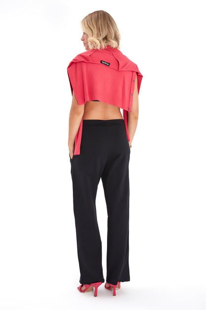 Accouchée Simply Cool Foldover Waistband Stretch Cotton Maternity Jogger Pants