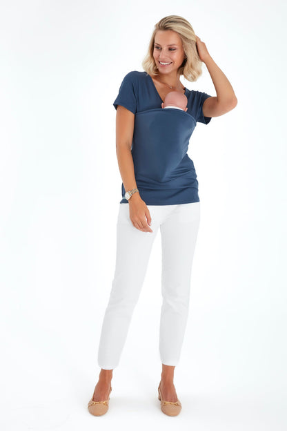 Accouchée Hands Free Baby Carrier Maternity/Nursing Top