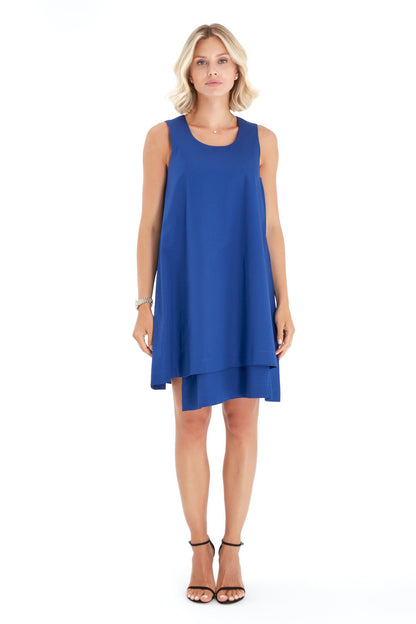 Accouchée Amaze Sleeveless Cotton Maternity/Nursing Swing Dress