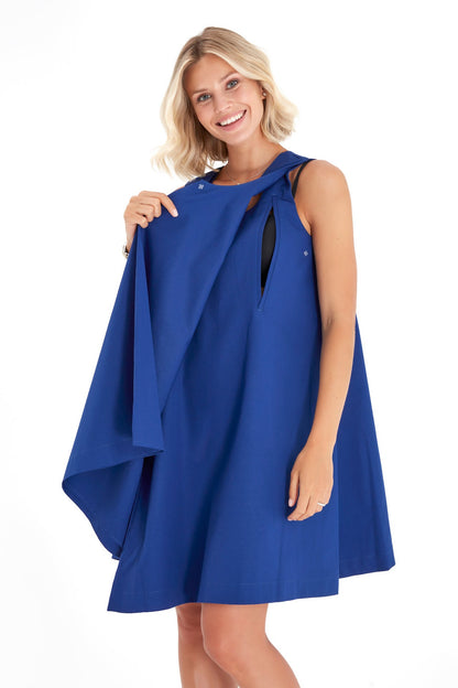 Accouchée Amaze Sleeveless Cotton Maternity/Nursing Swing Dress