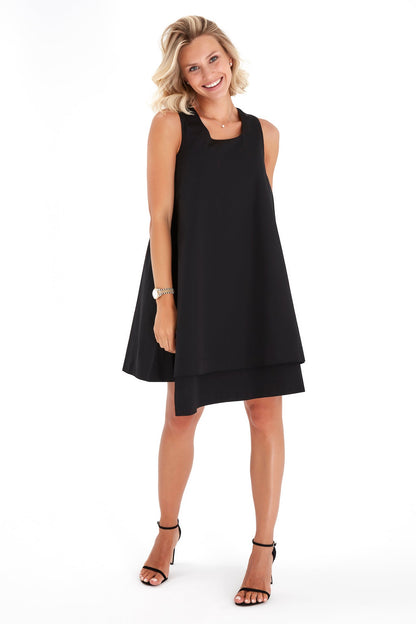 Accouchée Amaze Sleeveless Cotton Maternity/Nursing Swing Dress