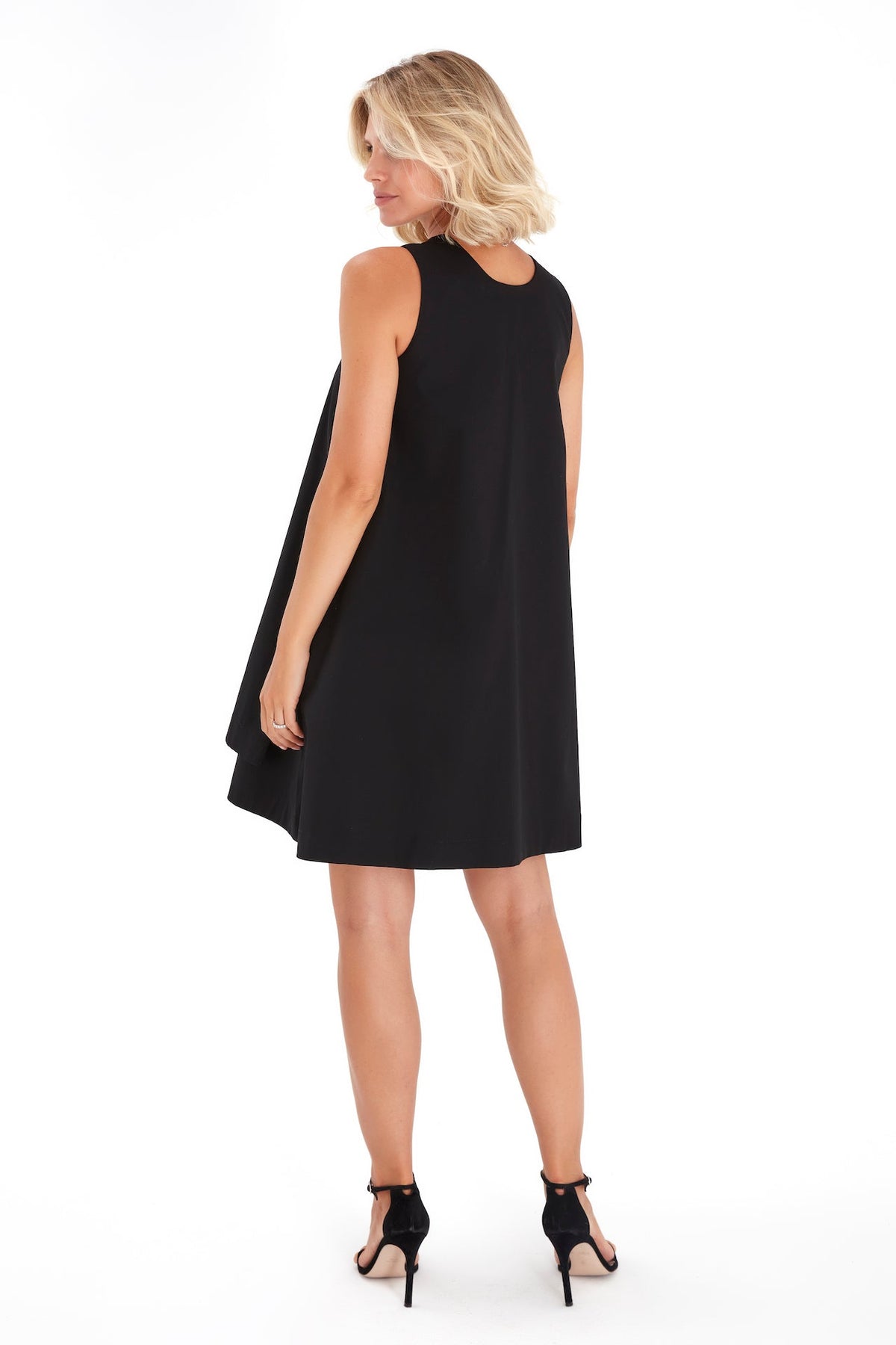 Accouchée Amaze Sleeveless Cotton Maternity/Nursing Swing Dress