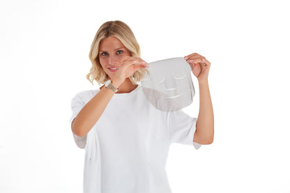Accouchée FaceCover Reusable Silver Face Mask
