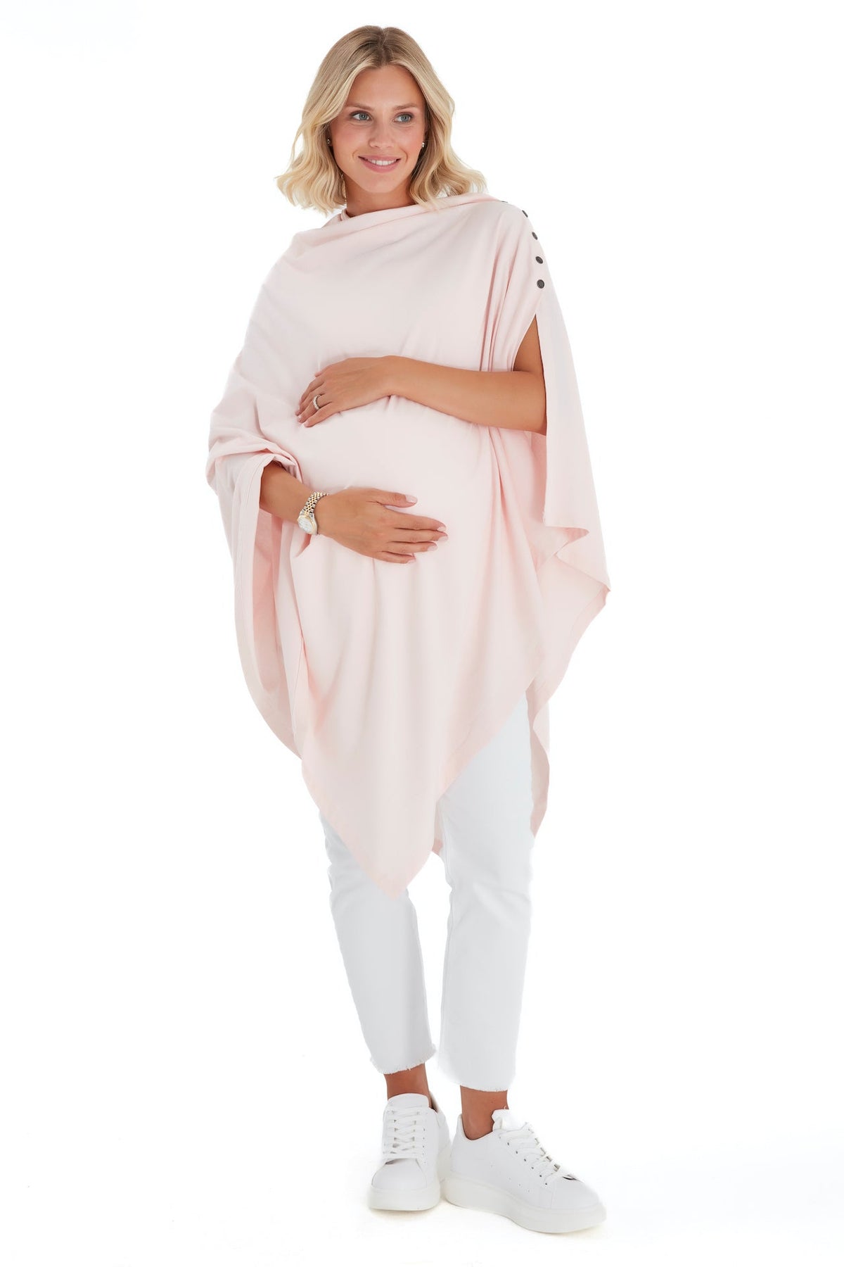 Accouchée 4-in-1 Multipurpose Supreme Cotton Cape Maternity/Nursing Shawl