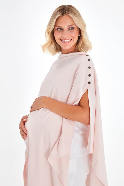 Accouchée 4-in-1 Multipurpose Supreme Cotton Cape Maternity/Nursing Shawl