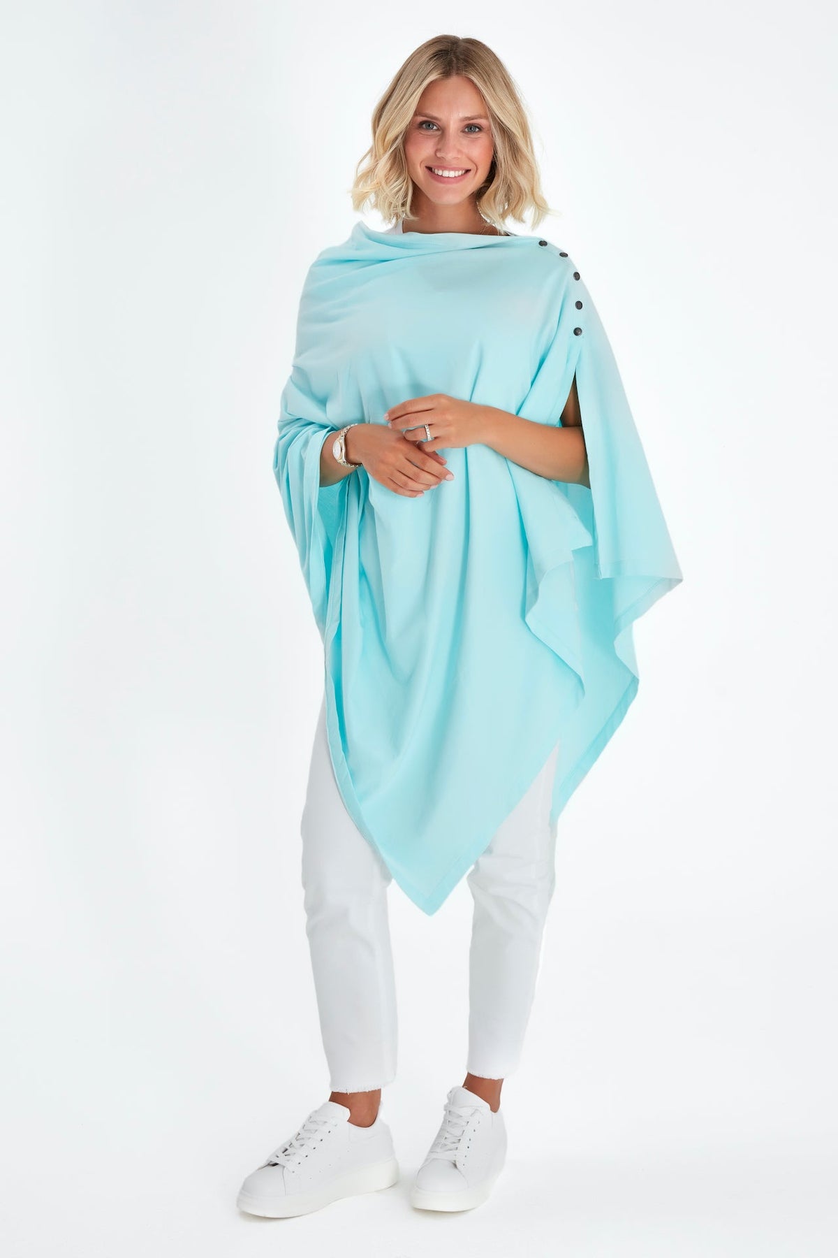 Accouchée 4-in-1 Multipurpose Supreme Cotton Cape Maternity/Nursing Shawl