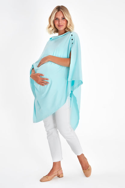 Accouchée 4-in-1 Multipurpose Supreme Cotton Cape Maternity/Nursing Shawl