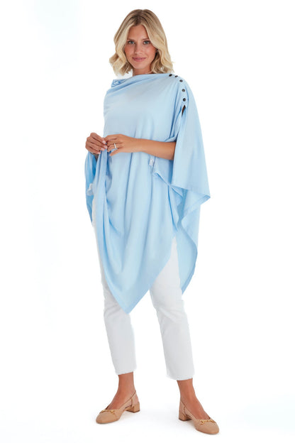 Accouchée 4-in-1 Multipurpose Supreme Cotton Cape Maternity/Nursing Shawl