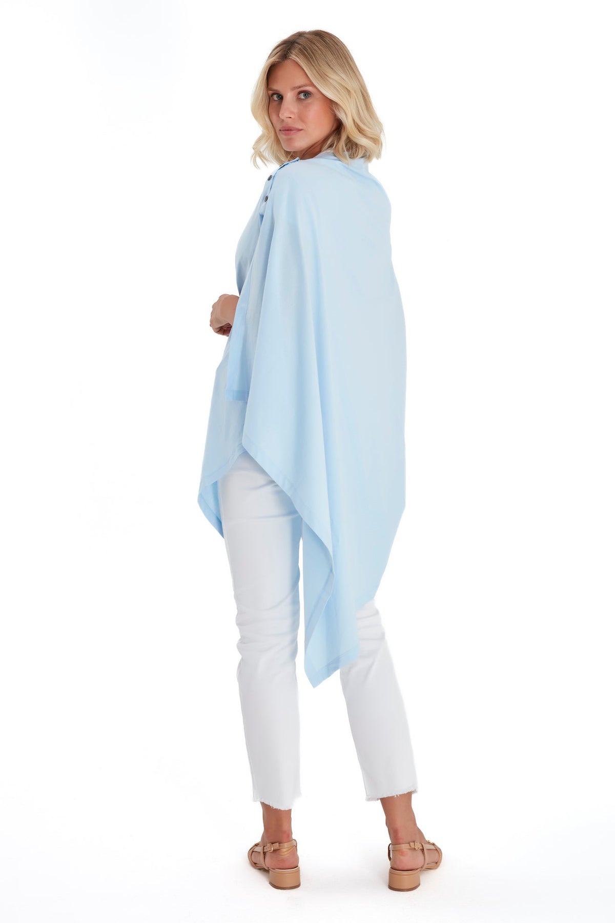 Accouchée 4-in-1 Multipurpose Supreme Cotton Cape Maternity/Nursing Shawl