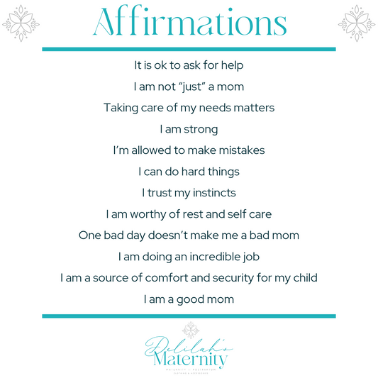 Mama Affirmations Magnet