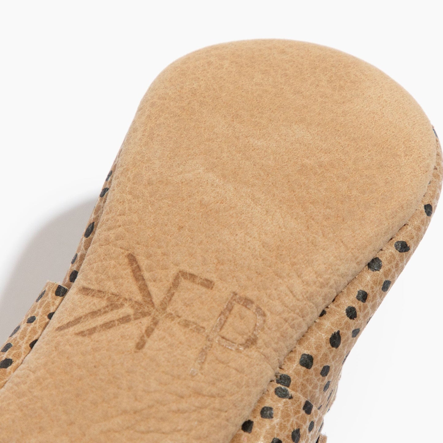 Freshly Picked Almond Speckles Mary Jane Baby Shoe