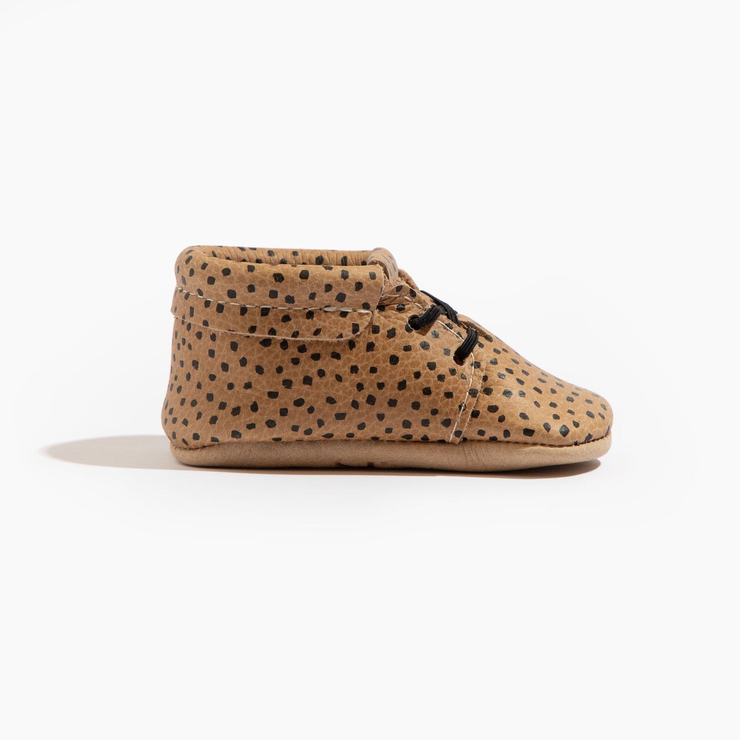 Freshly Picked Almond Speckles Oxford Baby Shoe