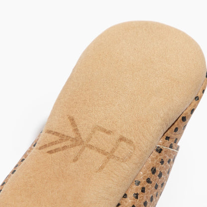 Freshly Picked Almond Speckles Oxford Baby Shoe