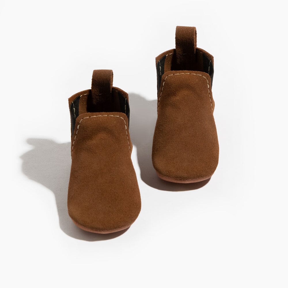 Freshly Picked Amber Suede Chelsea Boot Baby Shoe
