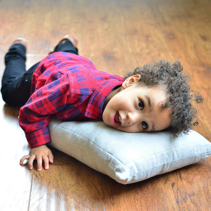 Wholesome Linen Organic Flax Toddler Pillow