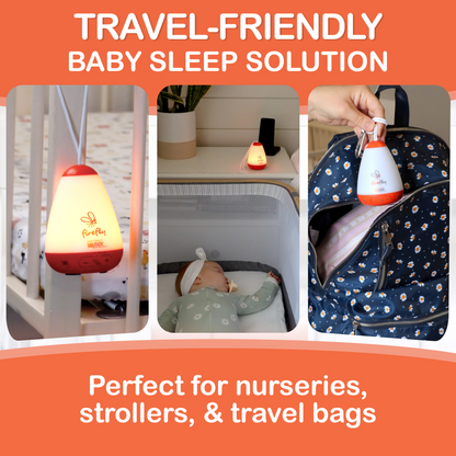 Baby Shusher Firefly – Portable Sound Machine & Night Light