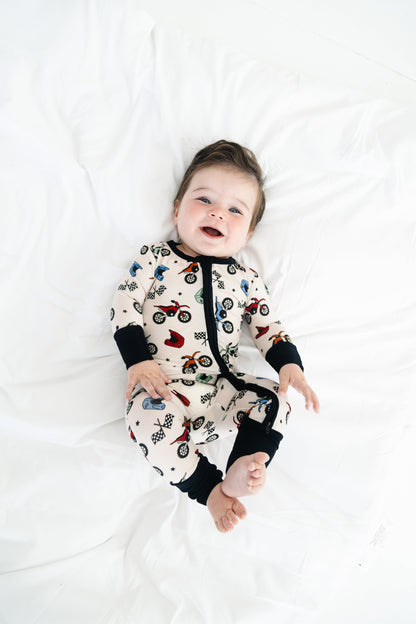 Sleepy Sage Co Little Racers Sleeper Pajama