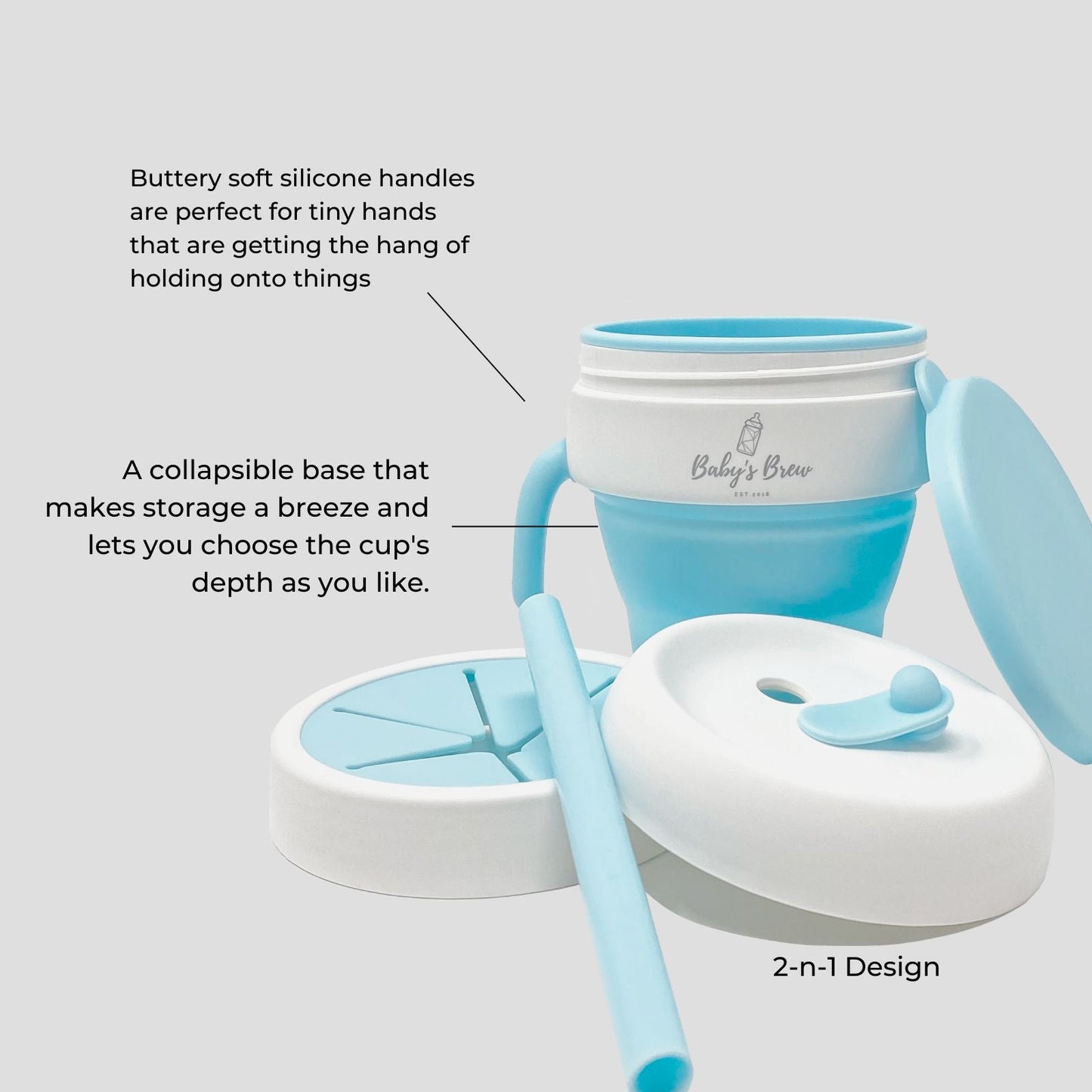 The Baby's Brew 2 In 1 Snack Cups