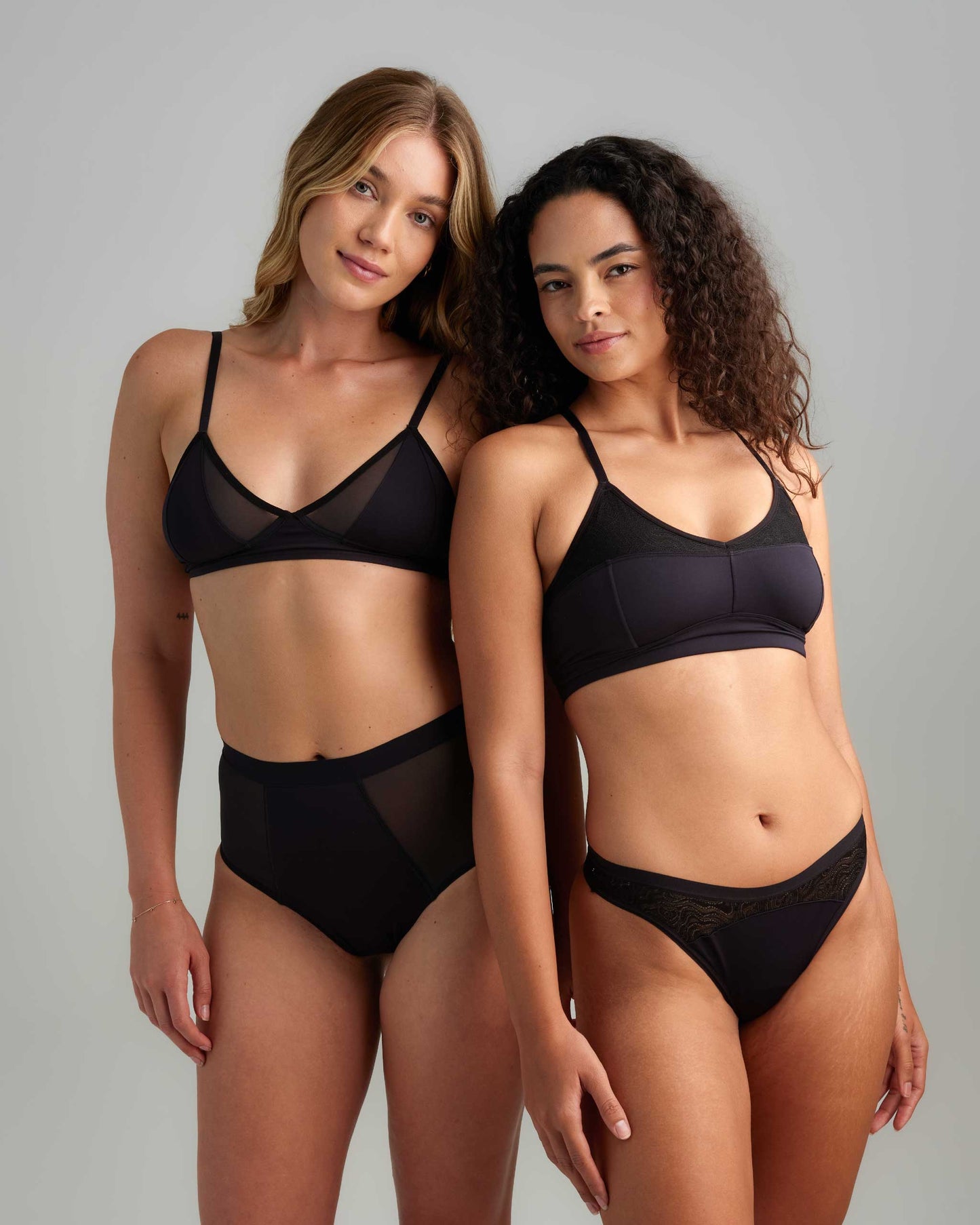 Saalt Lace Bralette - Wireless Comfort Bra
