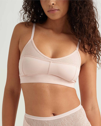 Saalt Lace Bralette - Wireless Comfort Bra