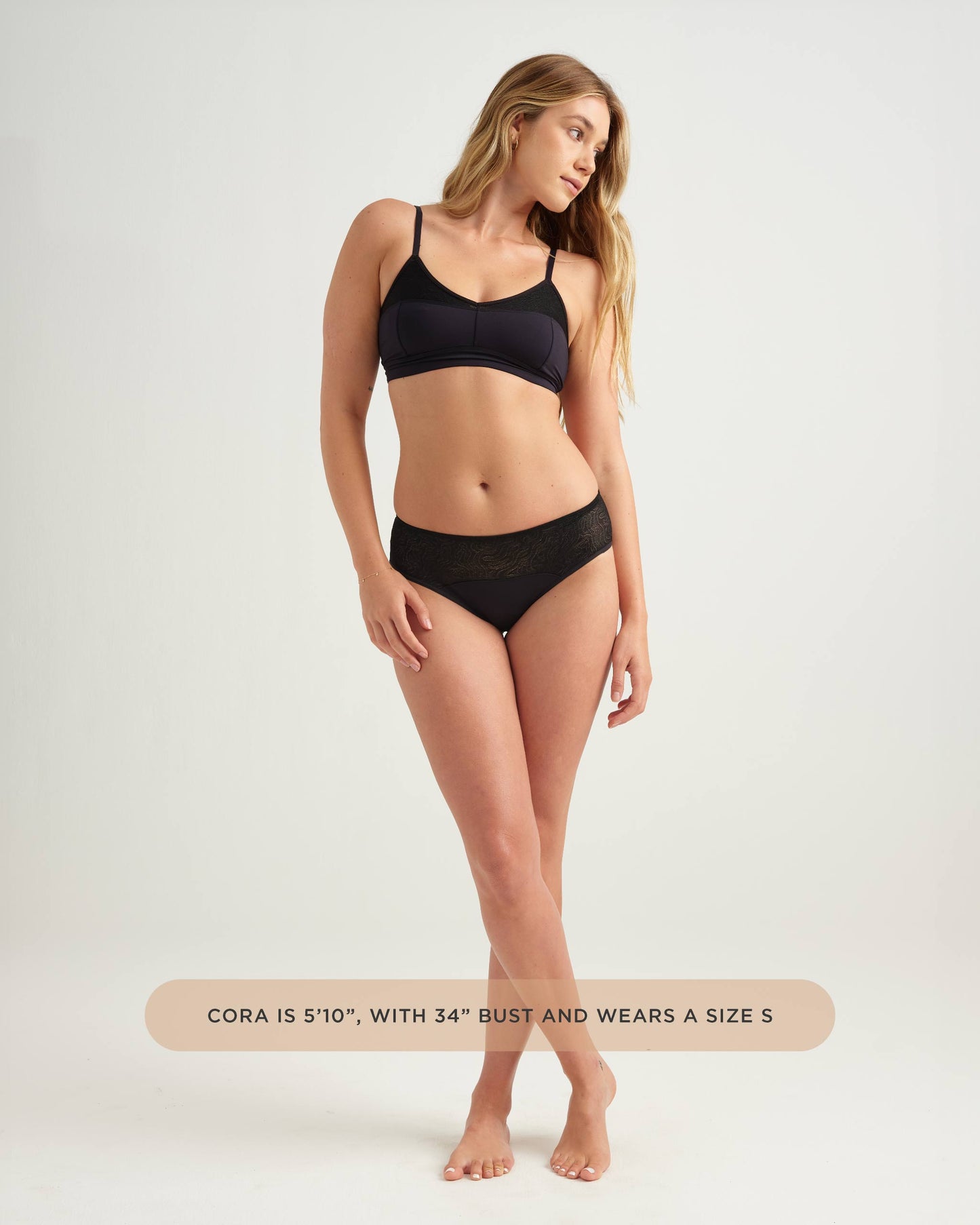 Saalt Lace Bralette - Wireless Comfort Bra