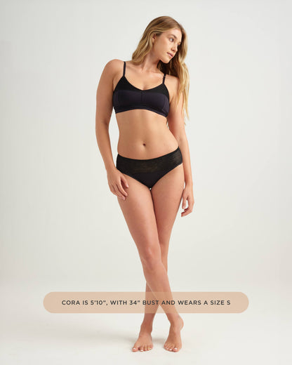 Saalt Lace Bralette - Wireless Comfort Bra