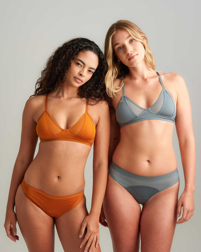 Saalt Mesh Bralette - Wireless Comfort Bra