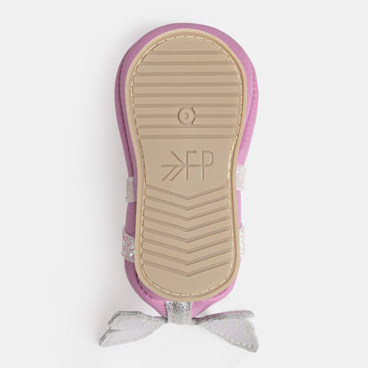 Freshly Picked Orchid Flutterby Ballet Slipper Baby Shoe
