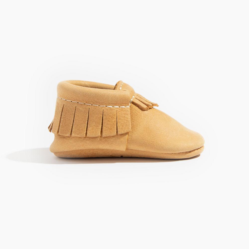 Freshly Picked Beehive State Moccasin Baby Shoe