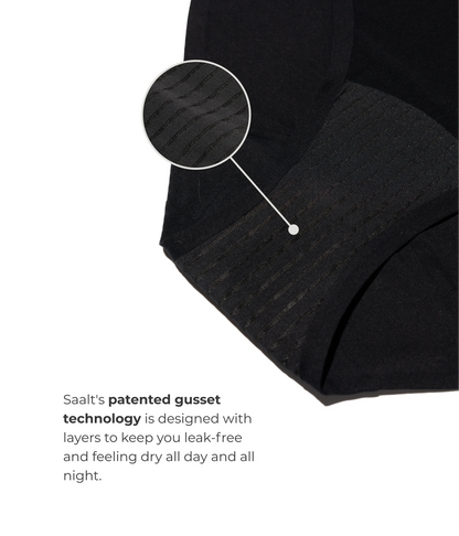 Saalt Leakproof Seamless Bikini Period Underwear