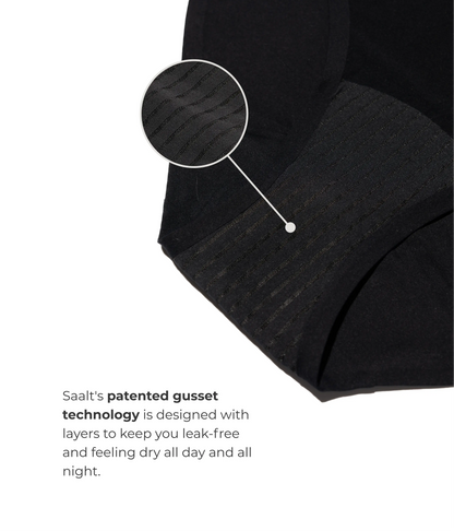 Saalt Leakproof Seamless Bikini Period Underwear