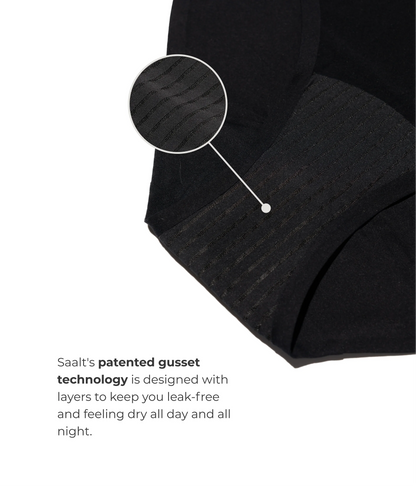 Saalt Leakproof Seamless Bikini Period Underwear
