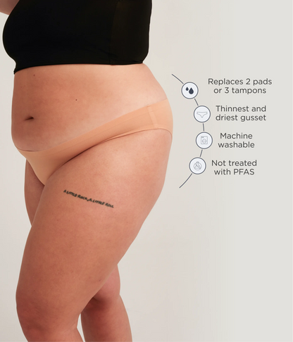 Saalt Leakproof Seamless Bikini Period Underwear