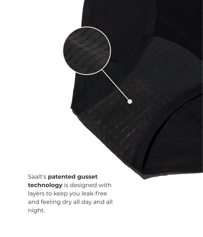 Saalt Leakproof Seamless Bikini Period Underwear