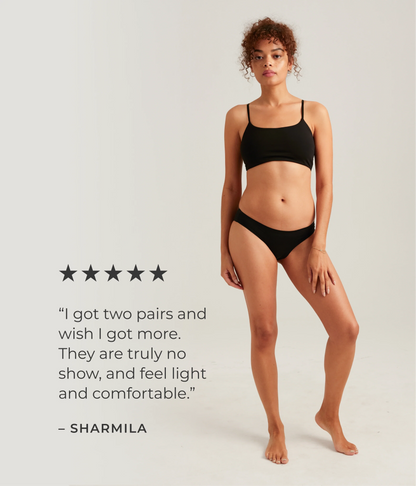 Saalt Leakproof Seamless Bikini Period Underwear