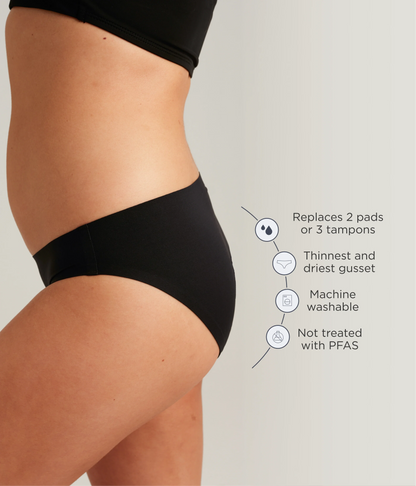 Saalt Leakproof Seamless Bikini Period Underwear