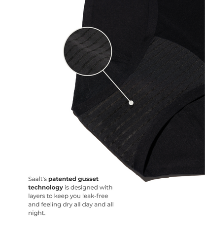 Saalt Leakproof Seamless Bikini Period Underwear