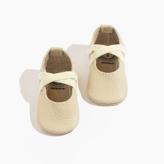 Freshly Picked Birch Ballet Slipper Baby Shoe