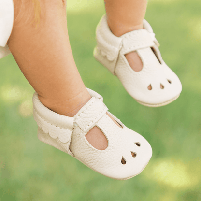 Freshly Picked Birch Mary Jane Baby Shoe