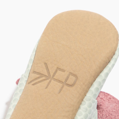 Freshly Picked Birdie Knotted Bow Baby Shoe