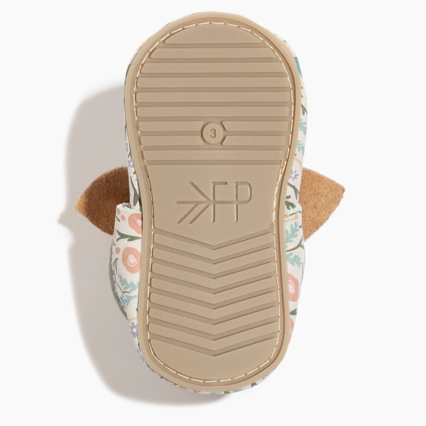 Freshly Picked Bloom Knotted Bow Baby Shoe