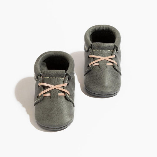 Freshly Picked Blue Spruce Oxford Baby Shoe
