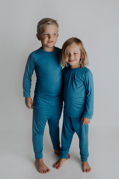 Three Little Tots Blue Jammies